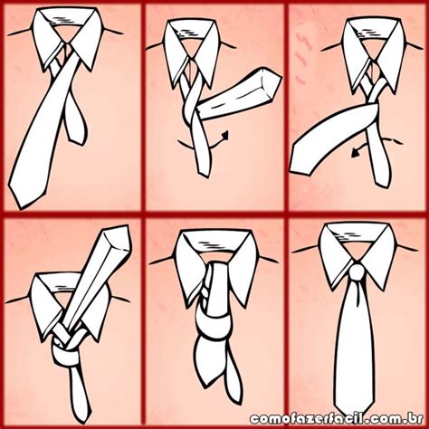 como fazer no de gravata